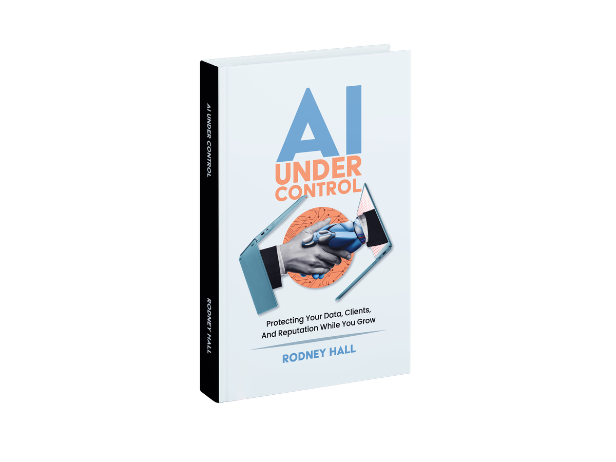 AI Under Control — book cover by Rodney Hall